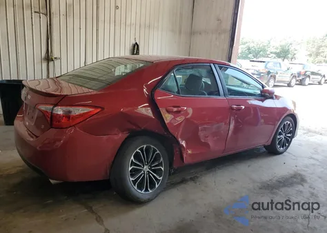 2014 Toyota Corolla L z USA, uszkodzony, nr VIN 2T1BURHE2EC227155